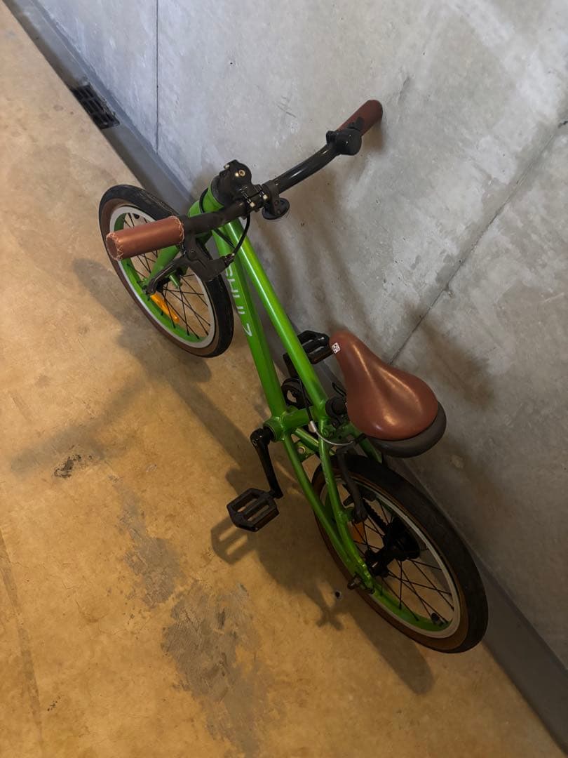SHULZ 「シュルツ」 子供用自転車 緑色 小型