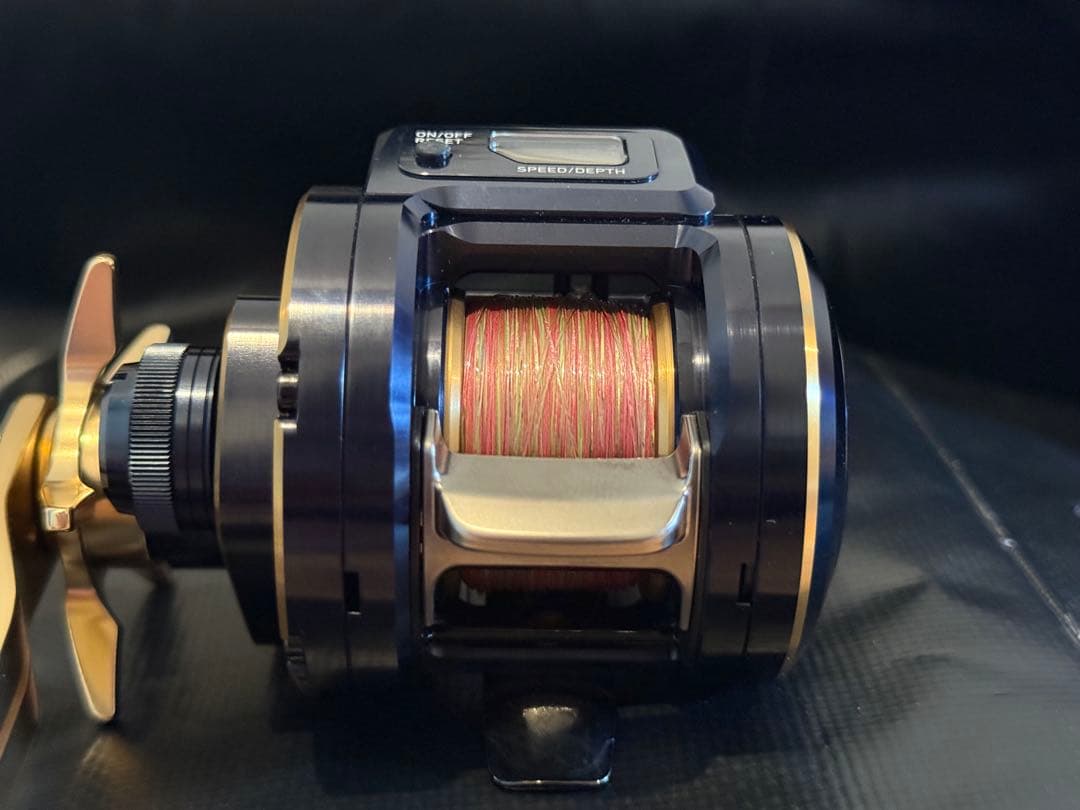 美品　SALTIGA IC 100L ICカウンター付きベイトリール