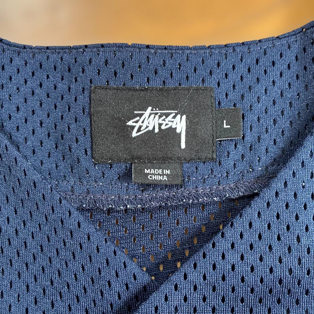 STUSSY メッシュシャツ L