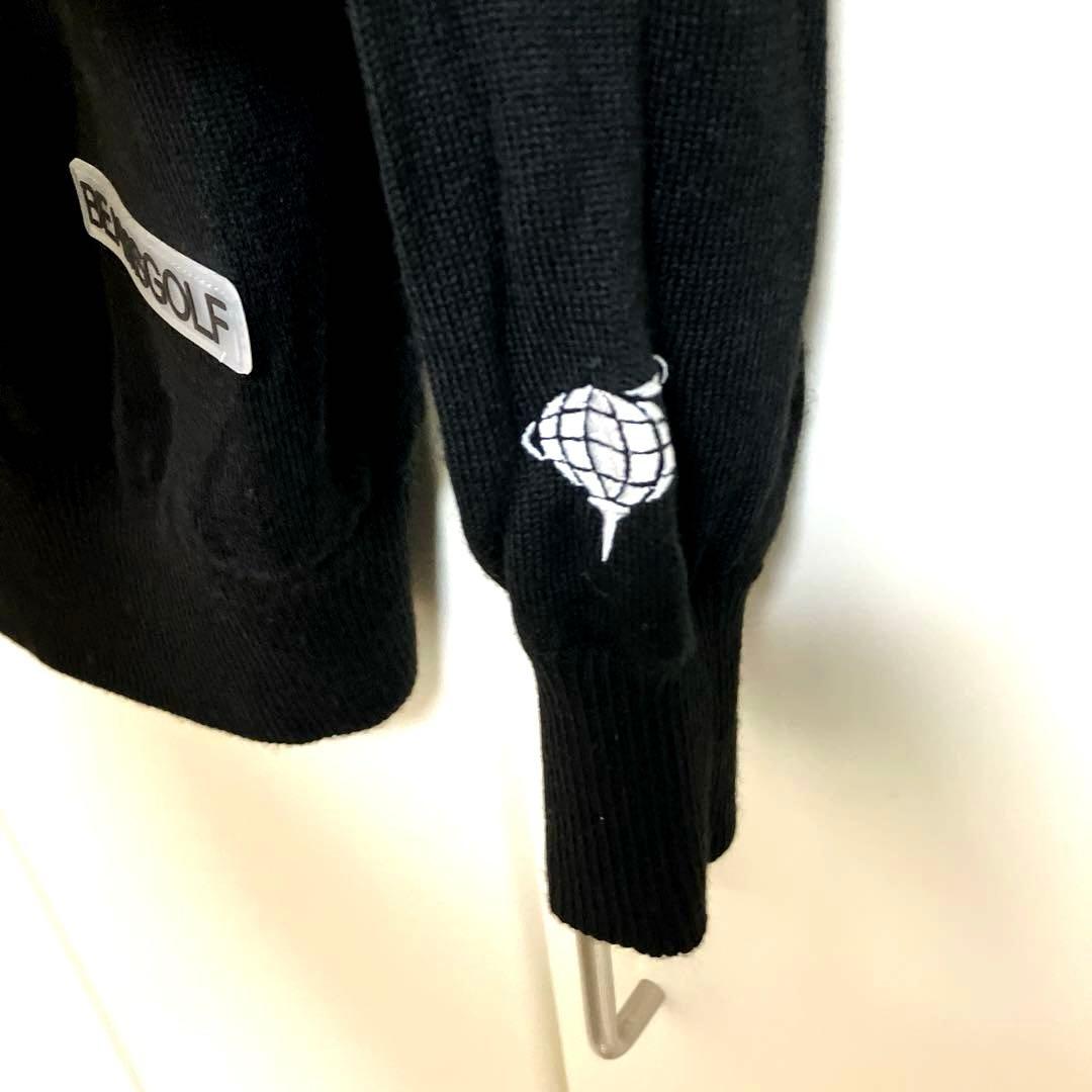 XL 極美品　BEAMS GOLF ビームスゴルフ　裏地付きニットパーカー