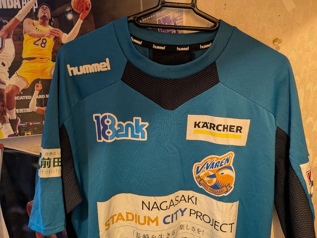 V・ファーレン長崎 hummel 2019シーズン 半袖練習着