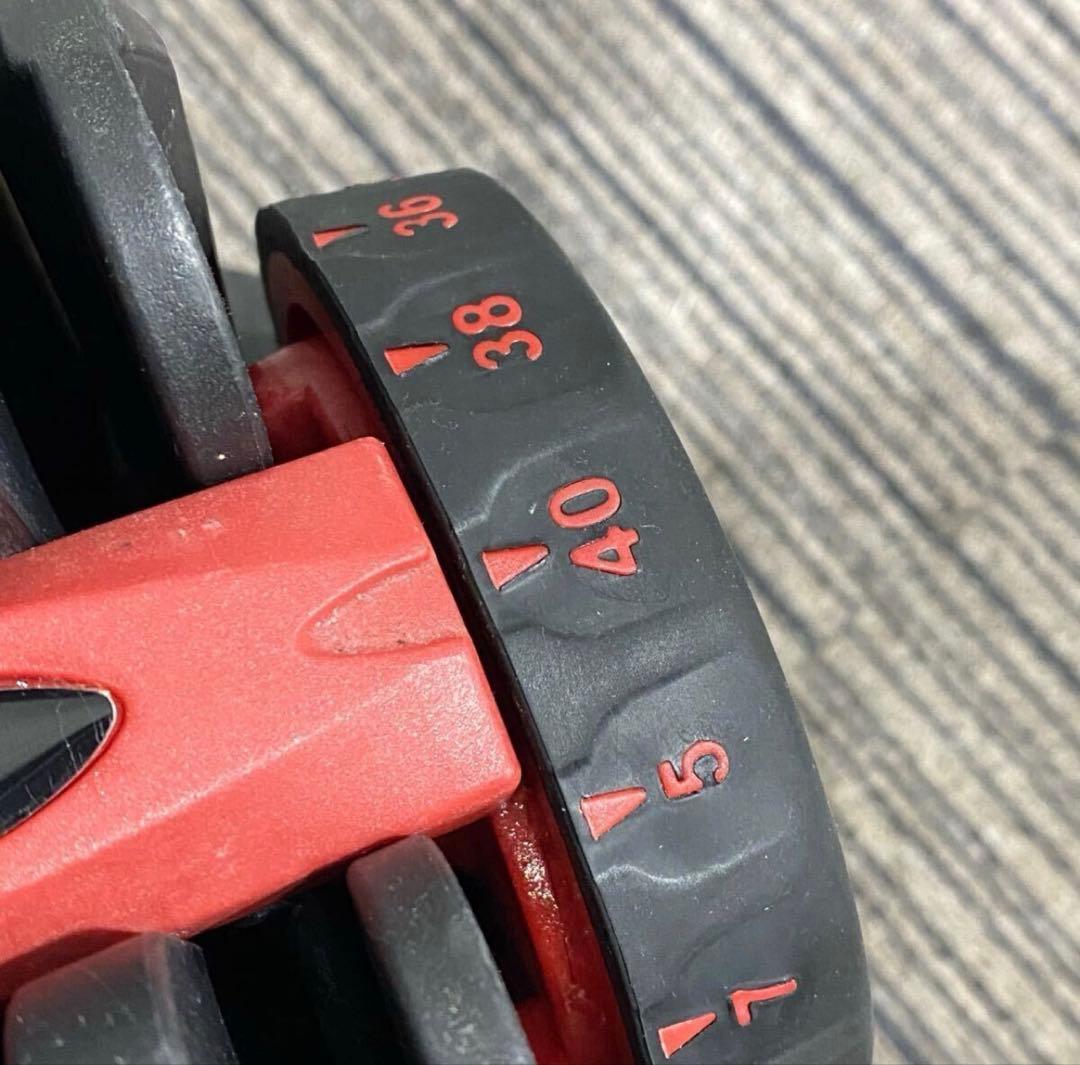 可変式ダンベル 変化式 ダイヤル式 5〜40kg 17段階 ダンベル