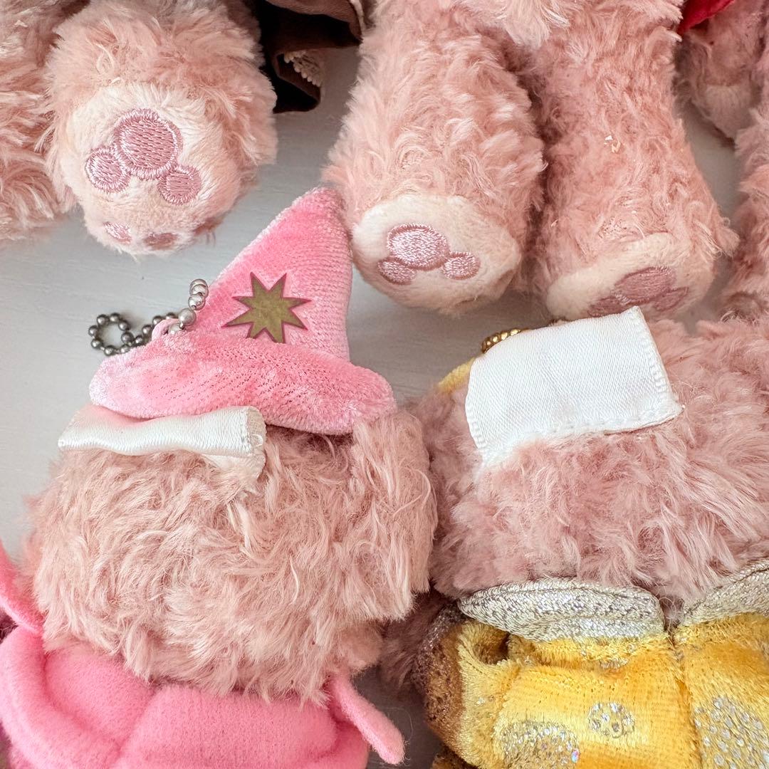 ディズニー シェリーメイ ダッフィー ジェラトーニ ぬいぐるみバッジ まとめ売り