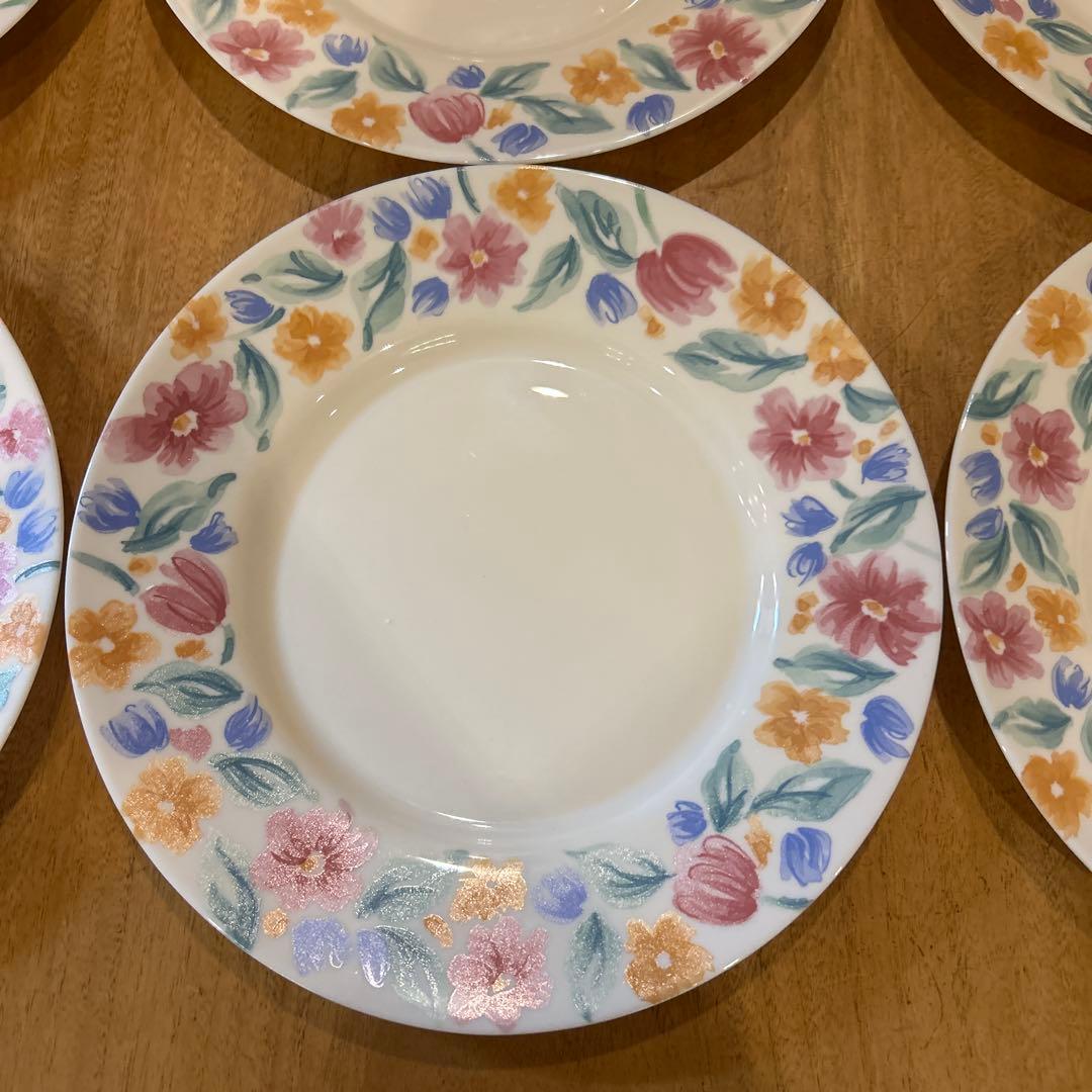 Vintage ARCOPAL Floride France Salad 6枚