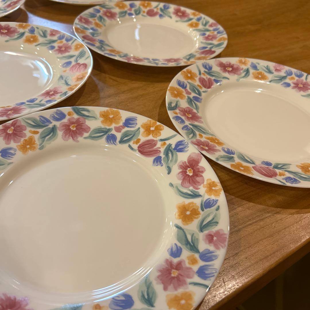 Vintage ARCOPAL Floride France Salad 6枚