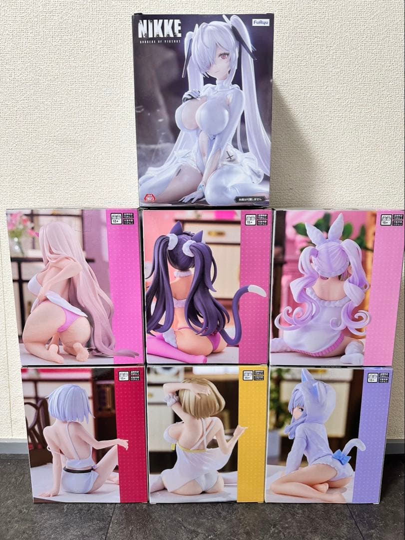 勝利の女神 NIKKE フィギュア 7点 シンデレラ Yumemirizeセット