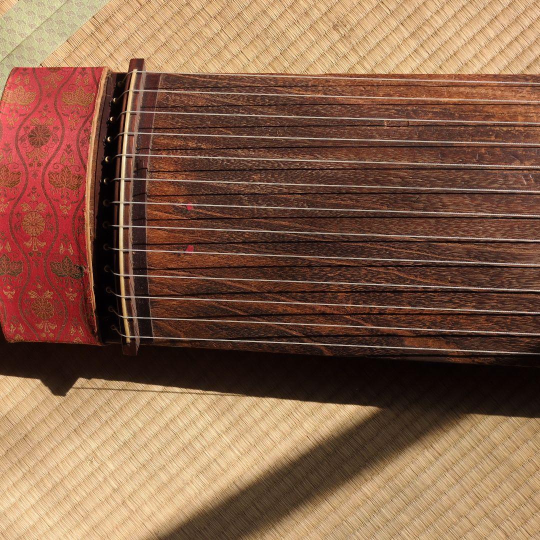 ②※※廃棄します※※生田流 師範代使用品★十三絃 お琴 箏 琴 和楽器