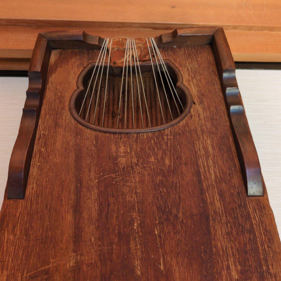 ②※※廃棄します※※生田流 師範代使用品★十三絃 お琴 箏 琴 和楽器