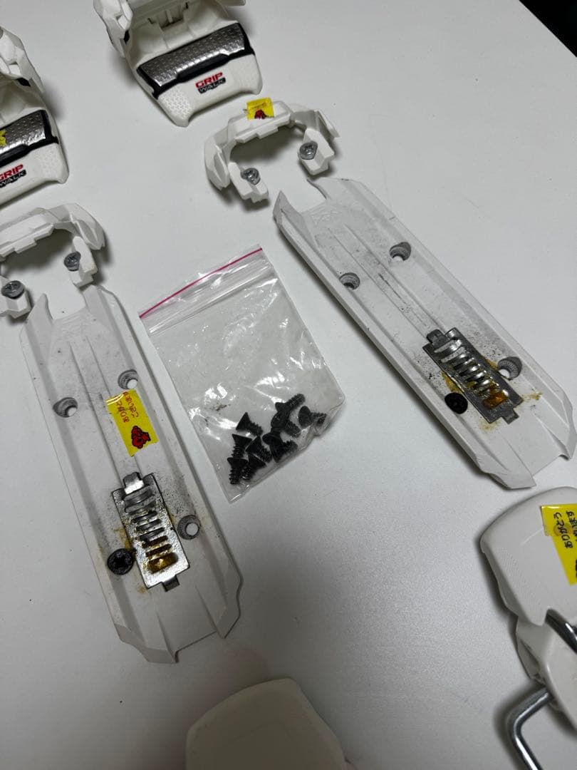 マーカー スクワイヤー11 スキー ビンディング 90mm ホワイト 10日使用