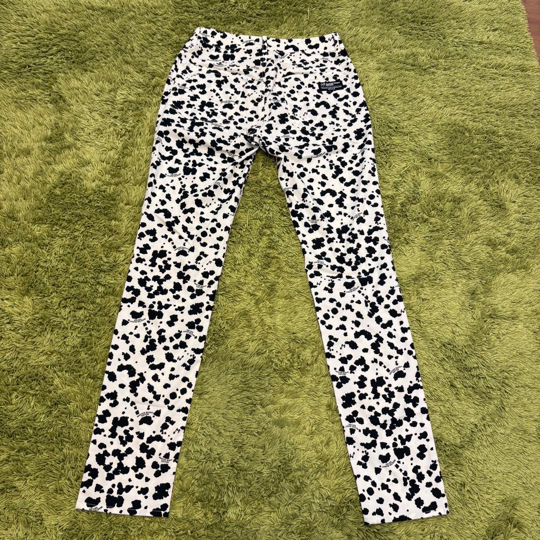 マスターバニーエディション レディースパンツ ストレッチ ダルメシアン　サイズ0