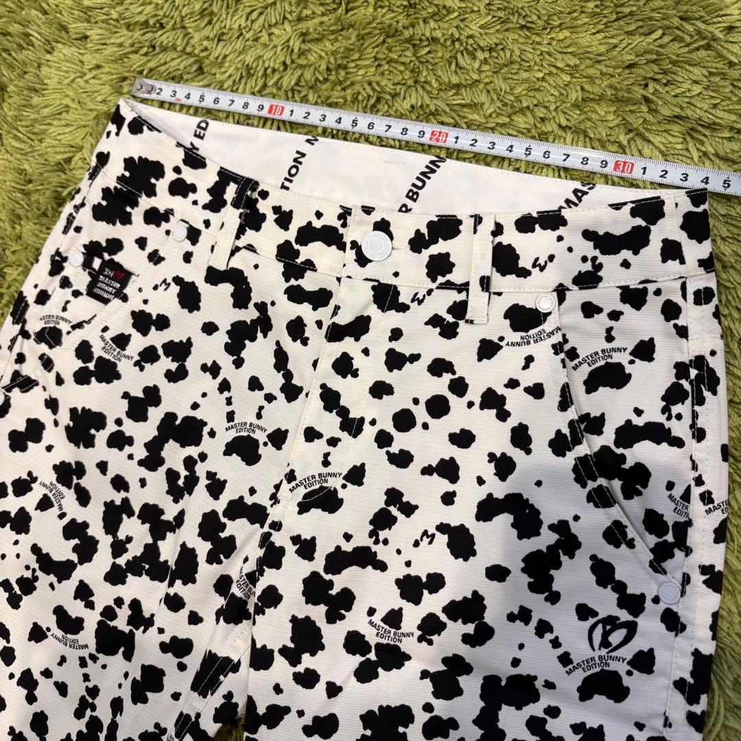 マスターバニーエディション レディースパンツ ストレッチ ダルメシアン　サイズ0