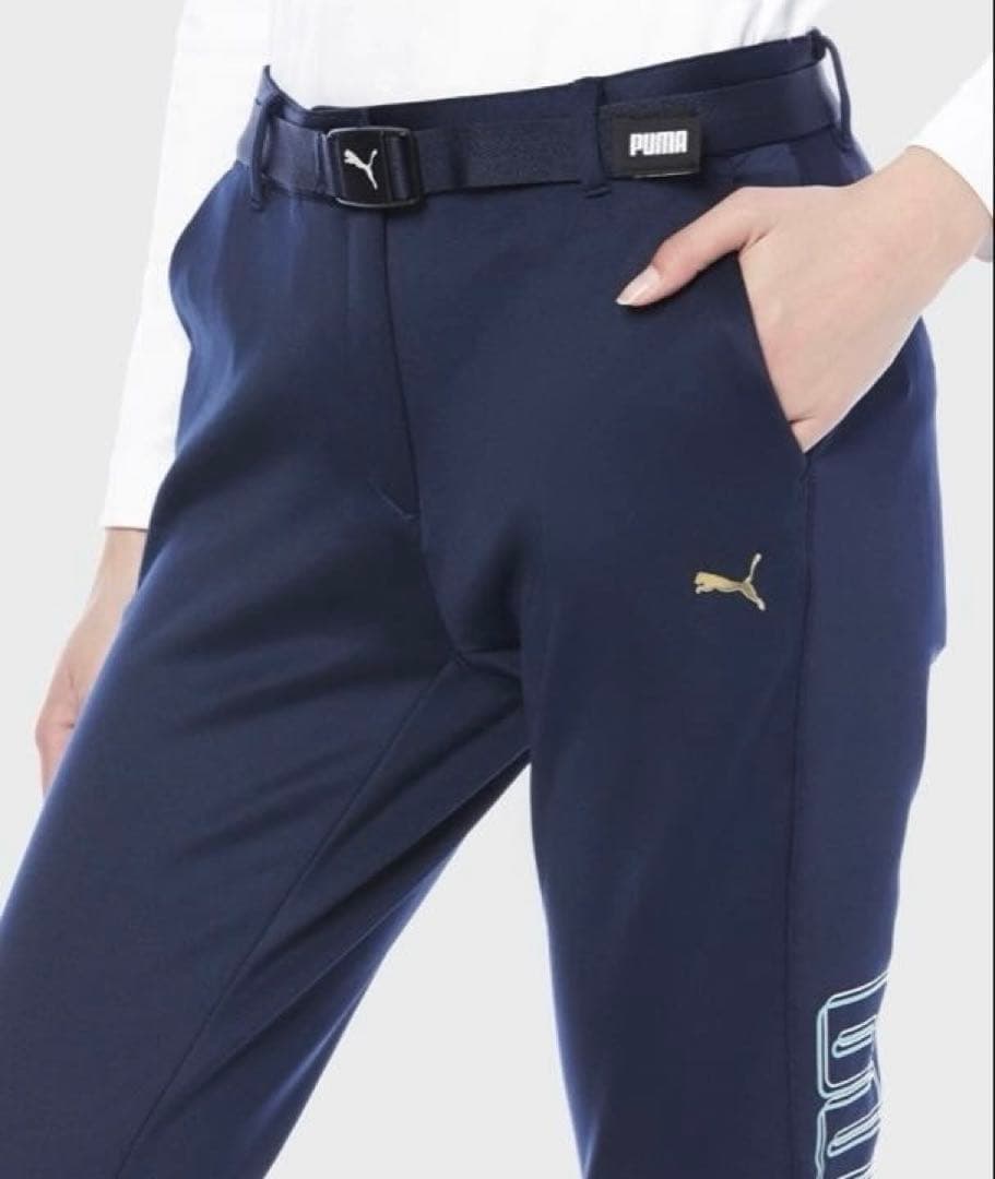 【未着用】プーマ PUMA ゴルフ レディース ジョガーパンツ S タグ付き