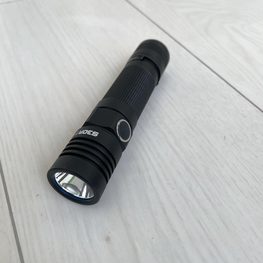 希少 OLIGHT S30R BATON2 充電式 LEDライト ブラック
