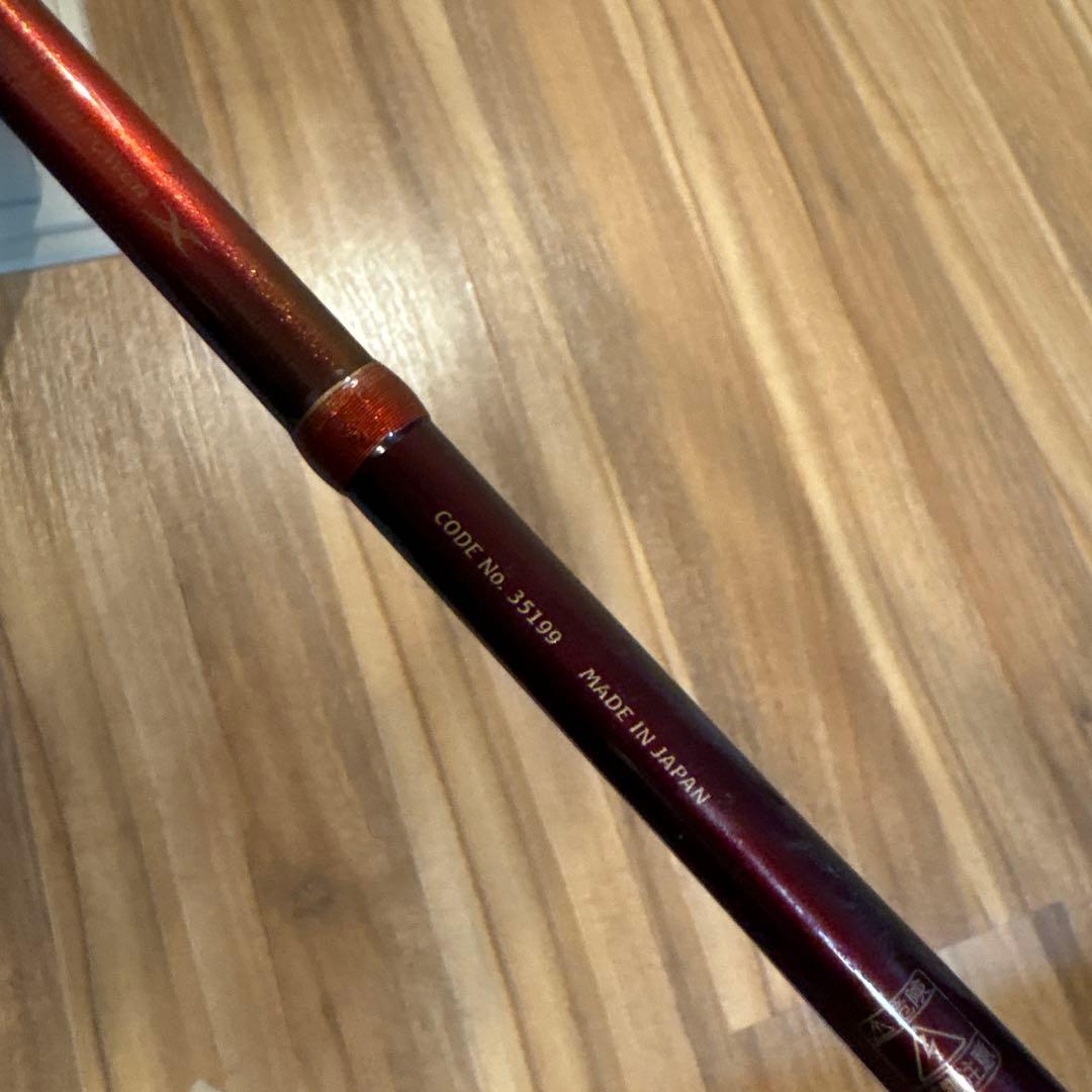 (ジャンク)シマノ　ワールドシャウラ 1703R-2 (赤シャウラ)穂先修理品