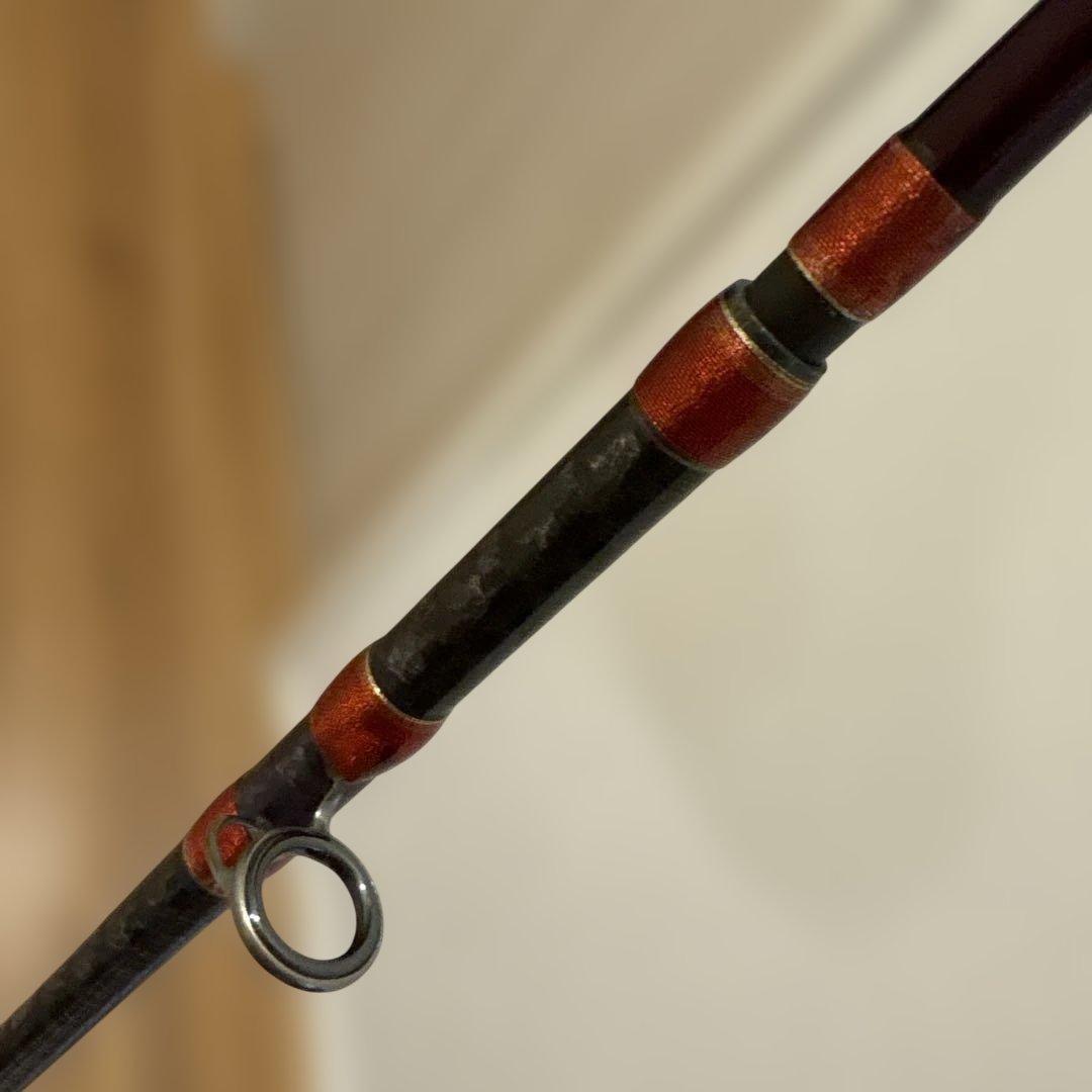 (ジャンク)シマノ　ワールドシャウラ 1703R-2 (赤シャウラ)穂先修理品