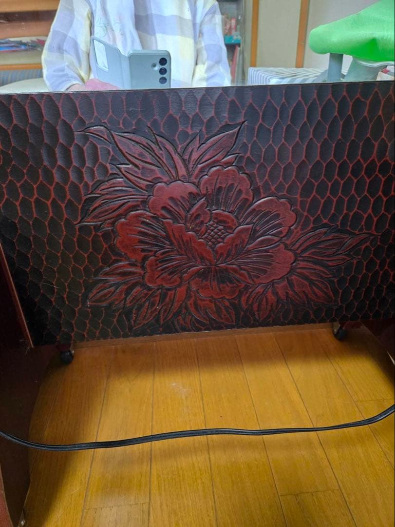 鎌倉彫　姿鏡
