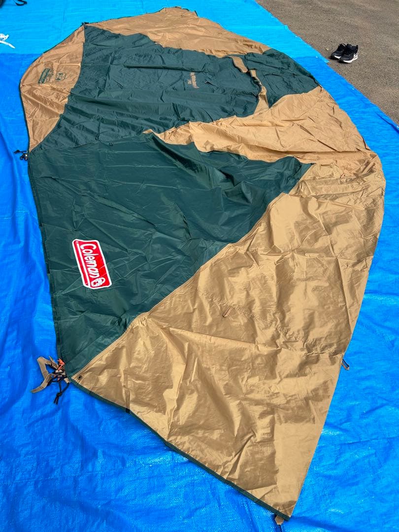 【未使用品】コールマン タフワイドドームⅣ グランドシート付き