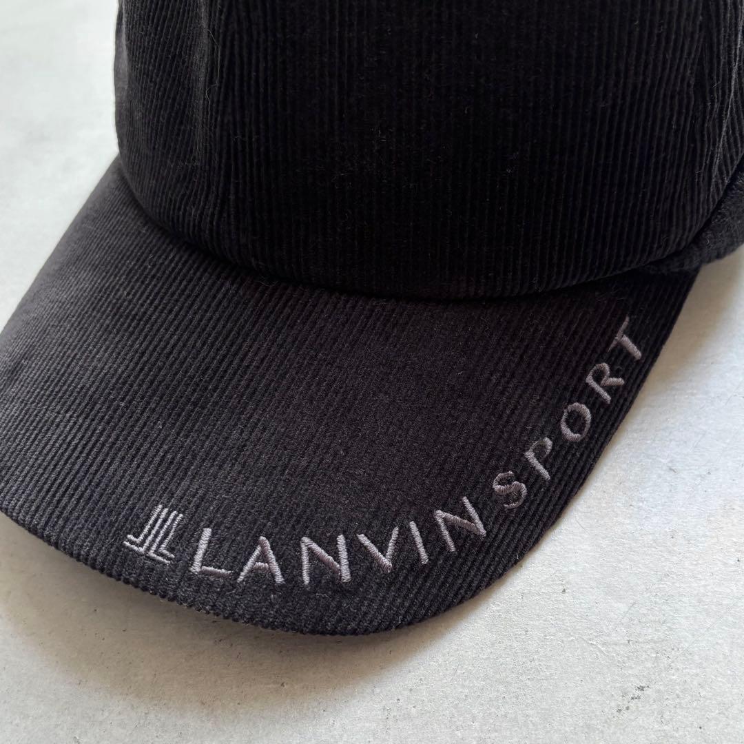 LANVIN SPORT ランバンスポール コーデュロイキャップ 55-57cm