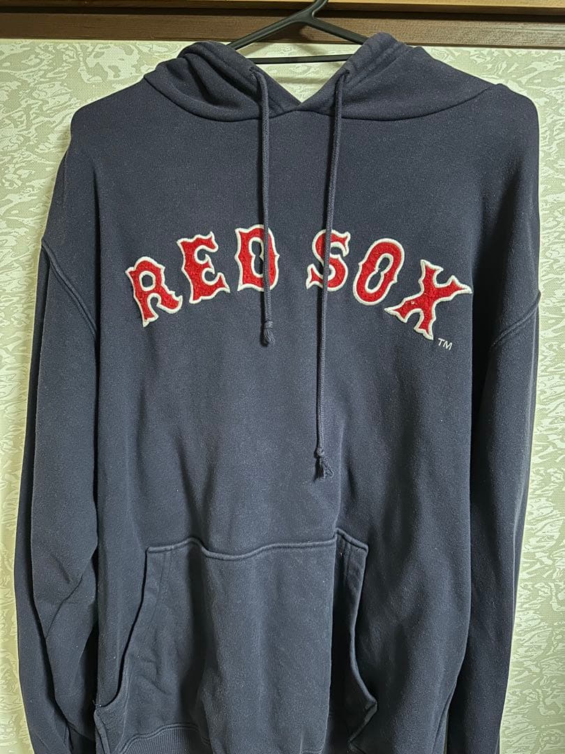 【刺繍】Majestic RED SOX 野茂パーカー