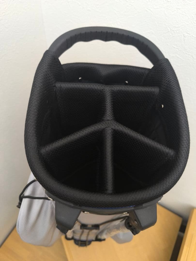 新品 専用1Wヘッドカバー付き★木梨サイクル キャディバッグ スタンド