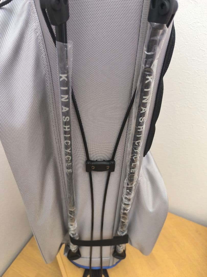 新品 専用1Wヘッドカバー付き★木梨サイクル キャディバッグ スタンド