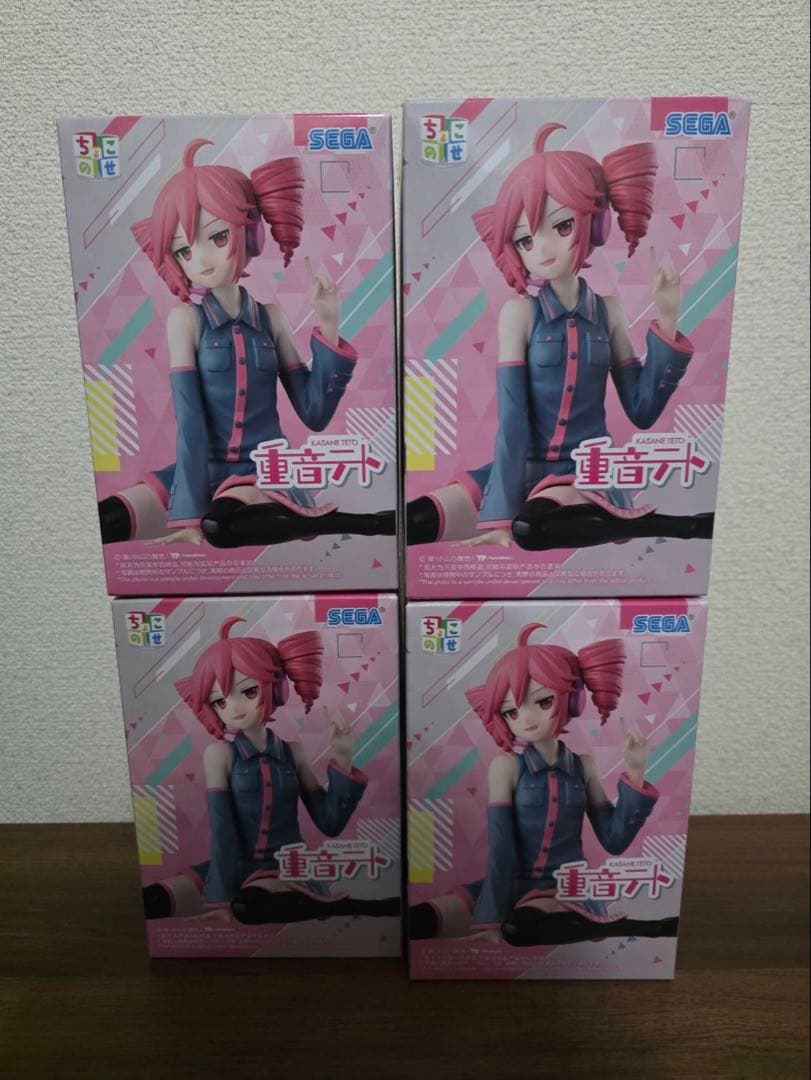 重音テト ちょこのせプレミアム　フィギュア 4体セット