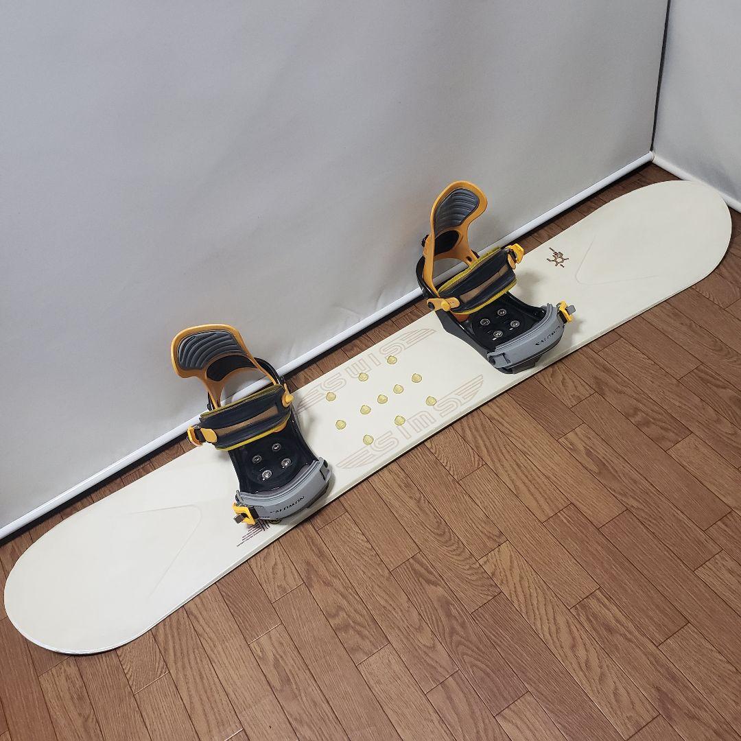 SIMS SALOMON 154cm スノーボードセット