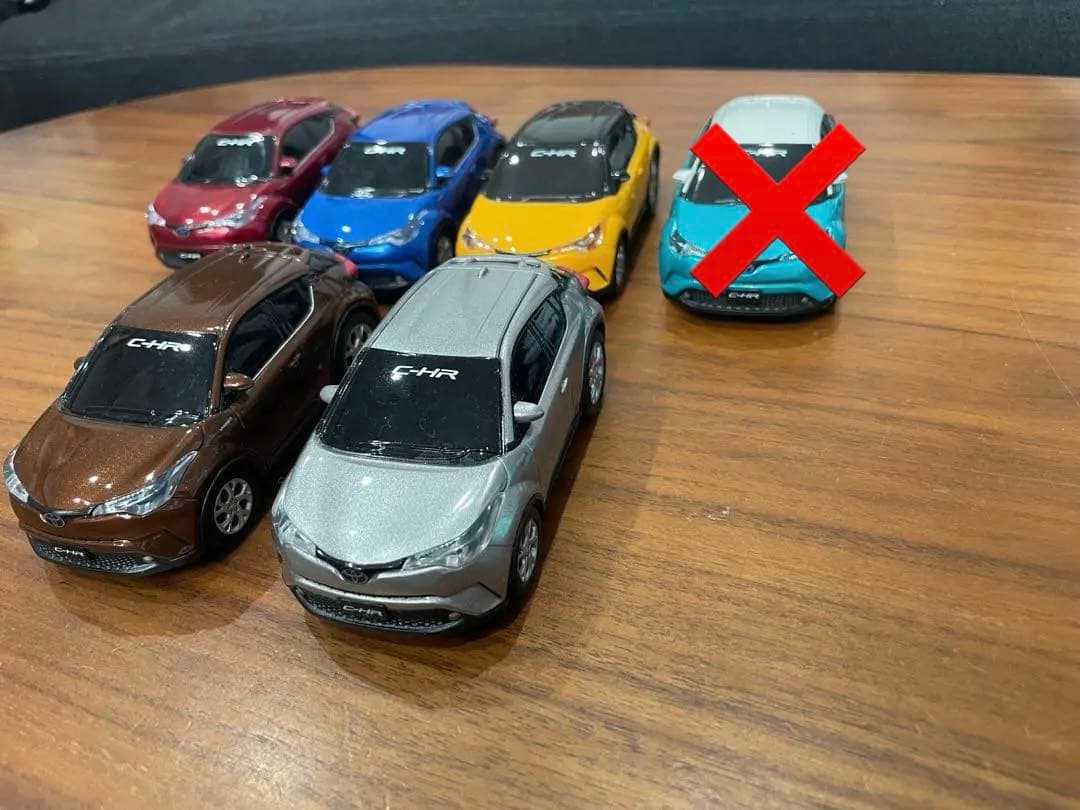 C-HR ミニカーセット 6色 【非売品】