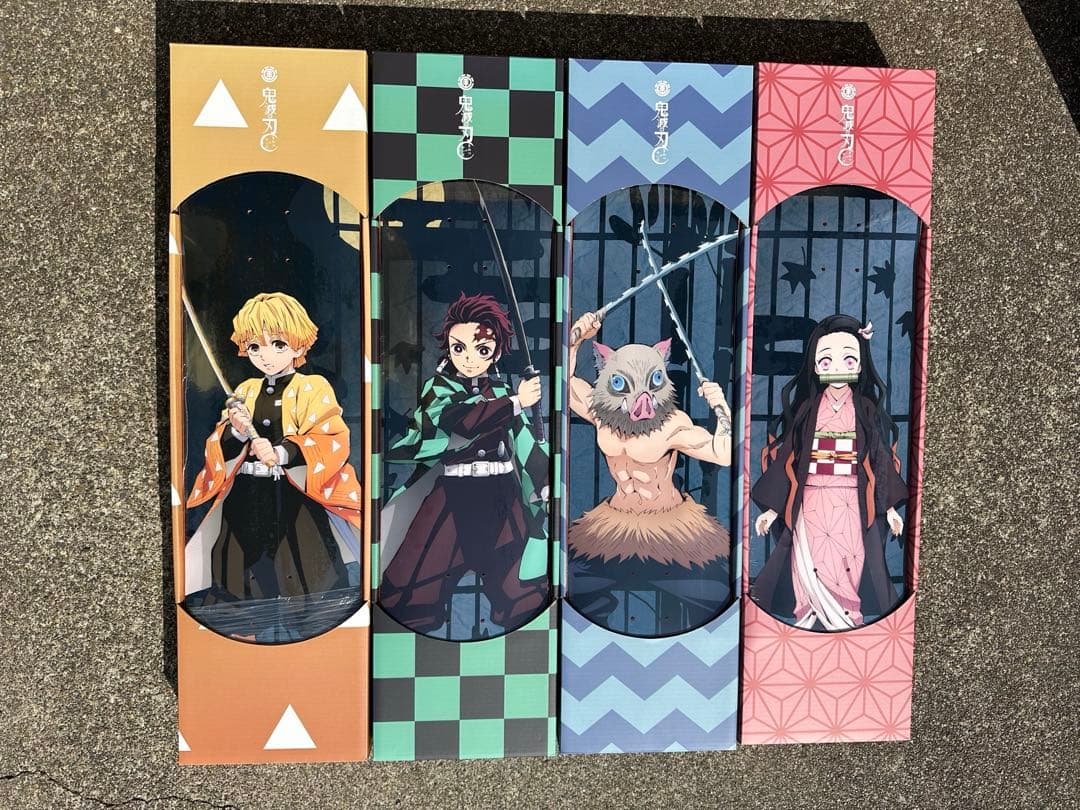 4枚セット限定スペシャルBOX 鬼滅の刃KIMETSU DECK 4Pデッキ