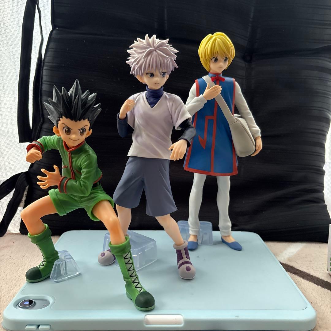 ハンターハンター1番くじ　ゴン　キルア　クラピカ　フィギュア