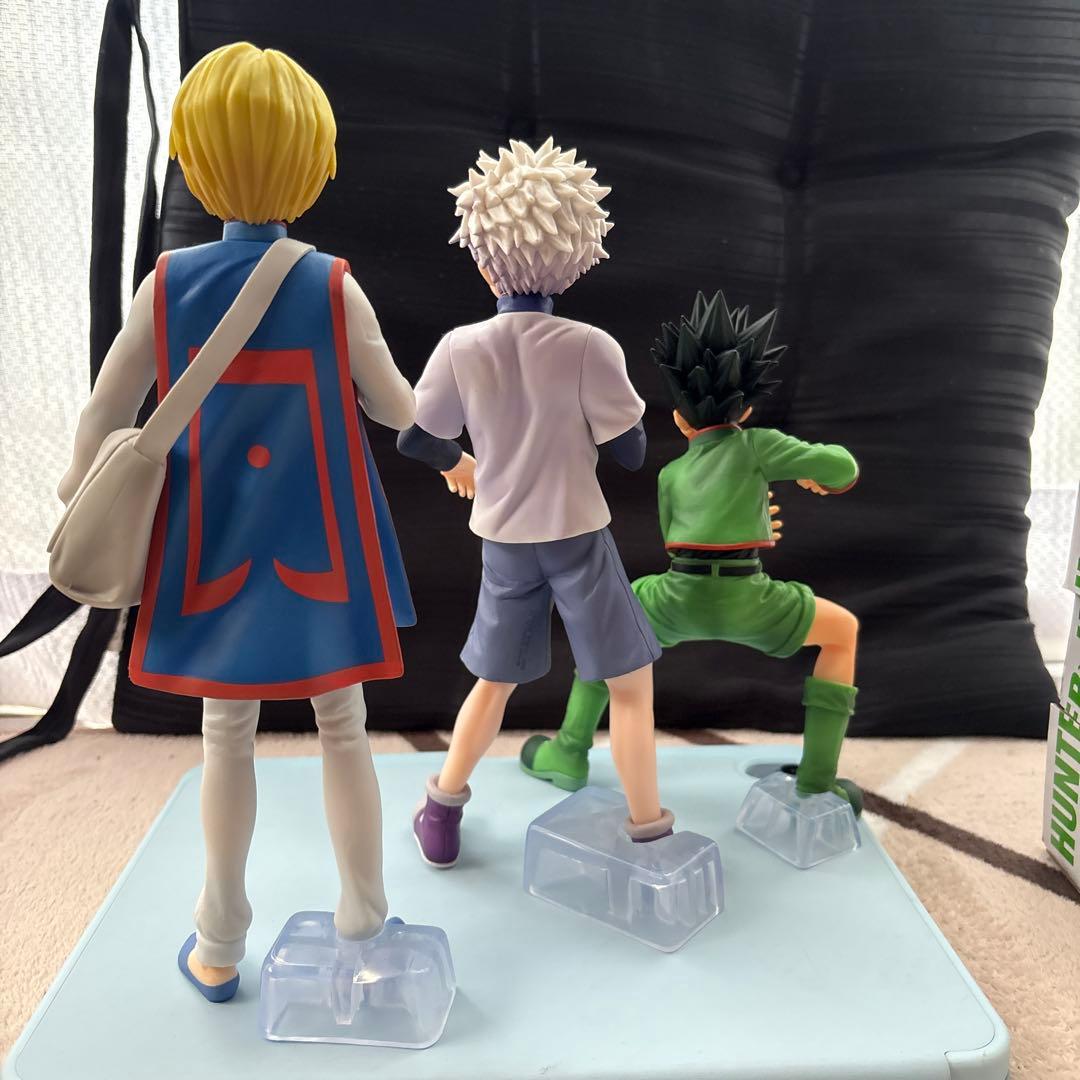 ハンターハンター1番くじ　ゴン　キルア　クラピカ　フィギュア