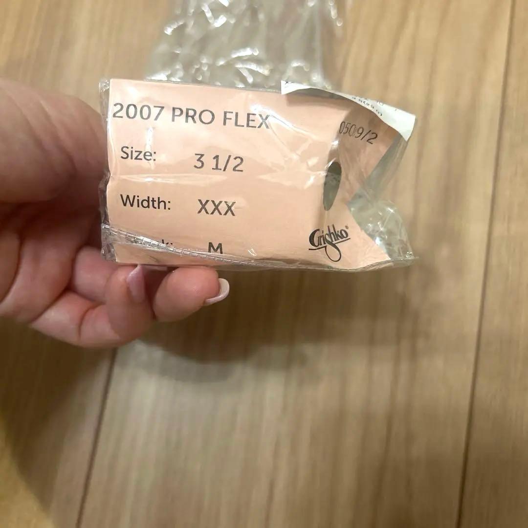 グリシコ試し履きのみ2007 PRO FLEX トゥシューズ 3 1/2幅XXX