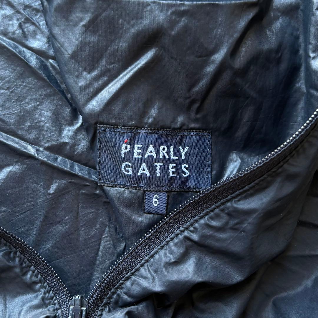PEARLY GATES インナージャケット ネイビー ゴルフウェア ジップ