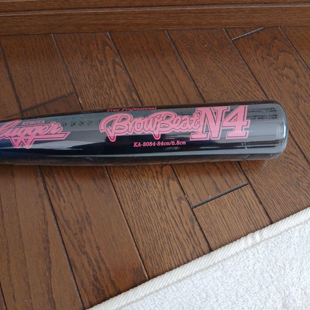 BlowBeat N4 軟式バット 84cm 黒/ピンク