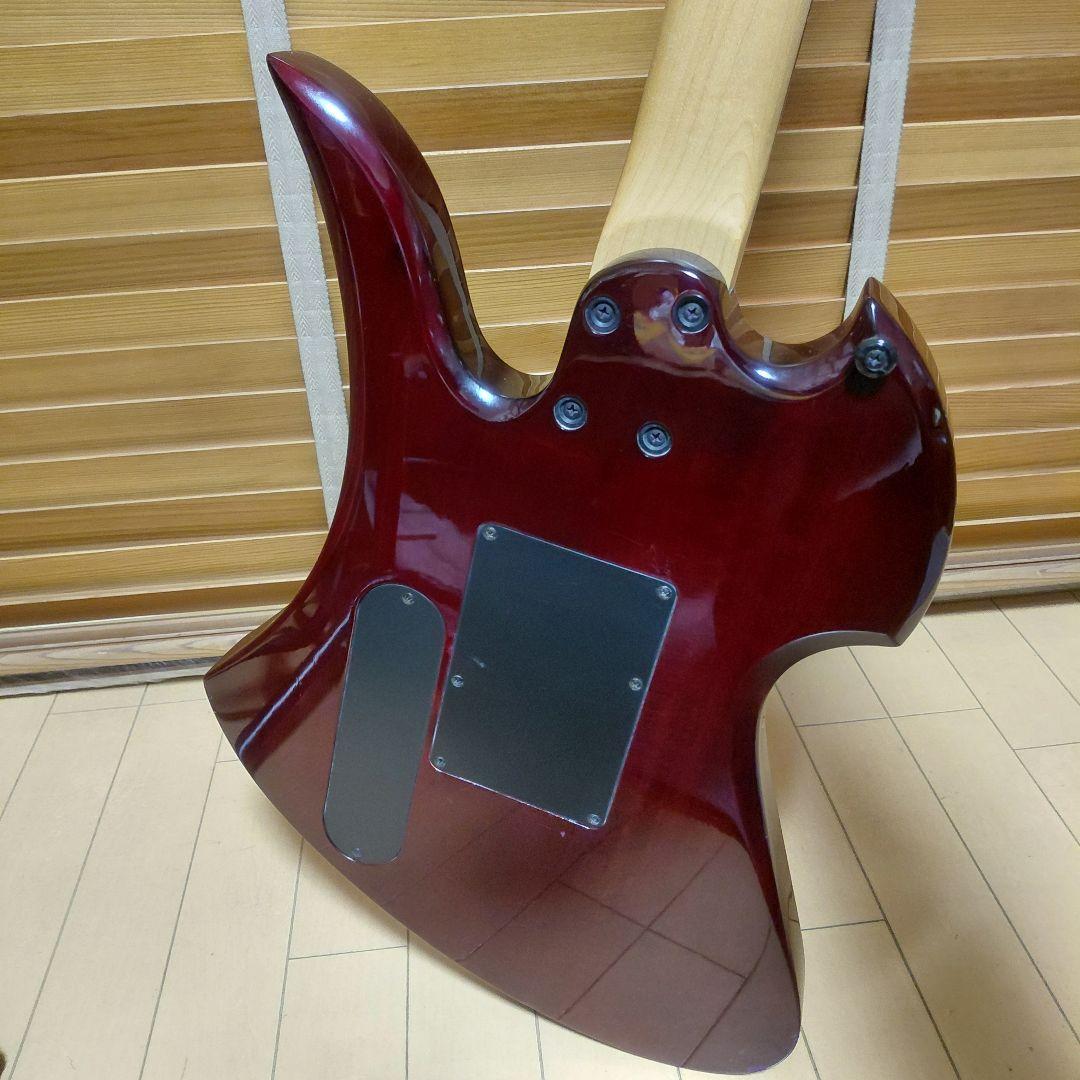 B.C.RICH Rロゴ レッド エレキギター　モッキンバード