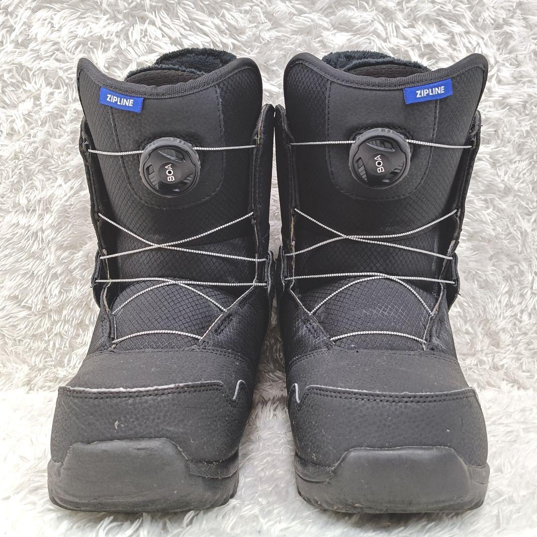 BURTON ZIPLINE BOA スノーボードブーツ 25cm キッズ