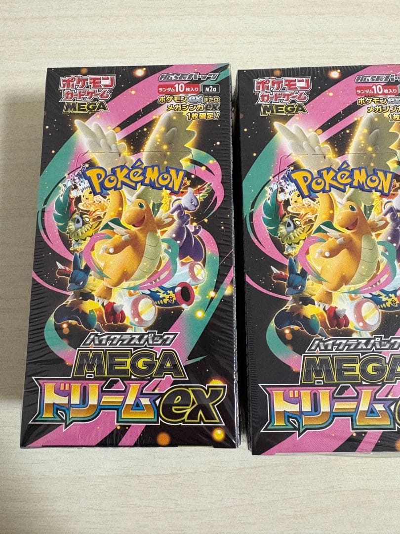 ポケモンカードゲーム MEGA ドリームEX シュリンク付き 5BOX