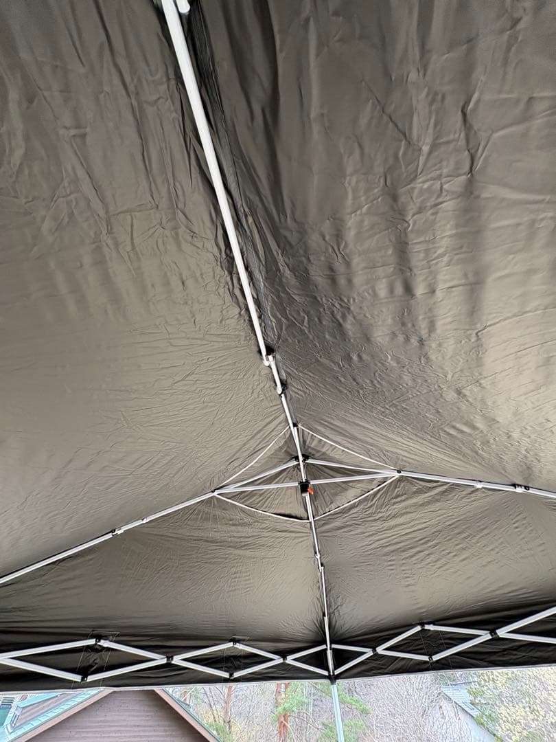 パイクスピークワンタッチ タープテント 3m×3m サイドシート付き
