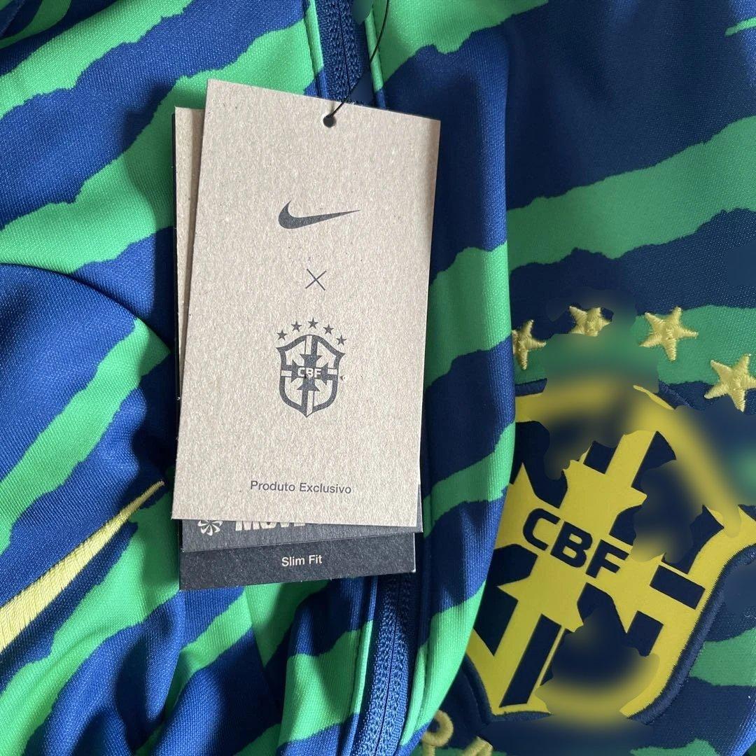 新品タグ付き　ブラジル代表 Nike スリムフィットジャケット　Ｌ(USサイズ)