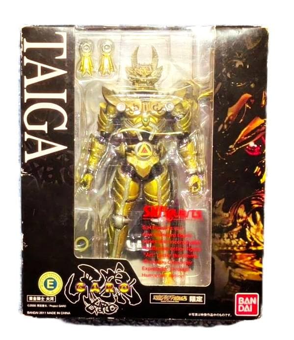 【中古】S.H.フィギュアーツ 牙狼〈GARO〉黄金騎士 大河 （魂ウェブ限定）