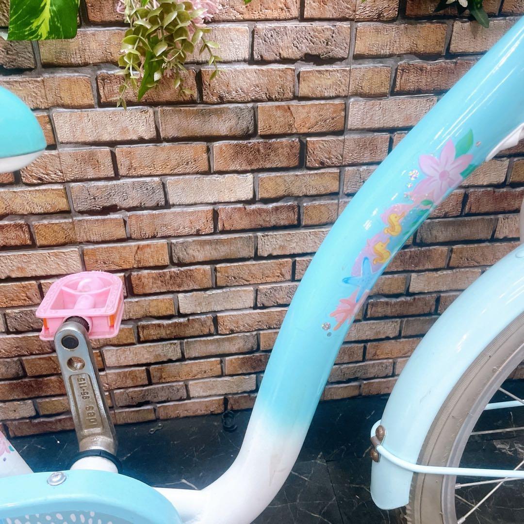 【54】子供用自転車 子供車 ariel グリーン 18インチ シングル