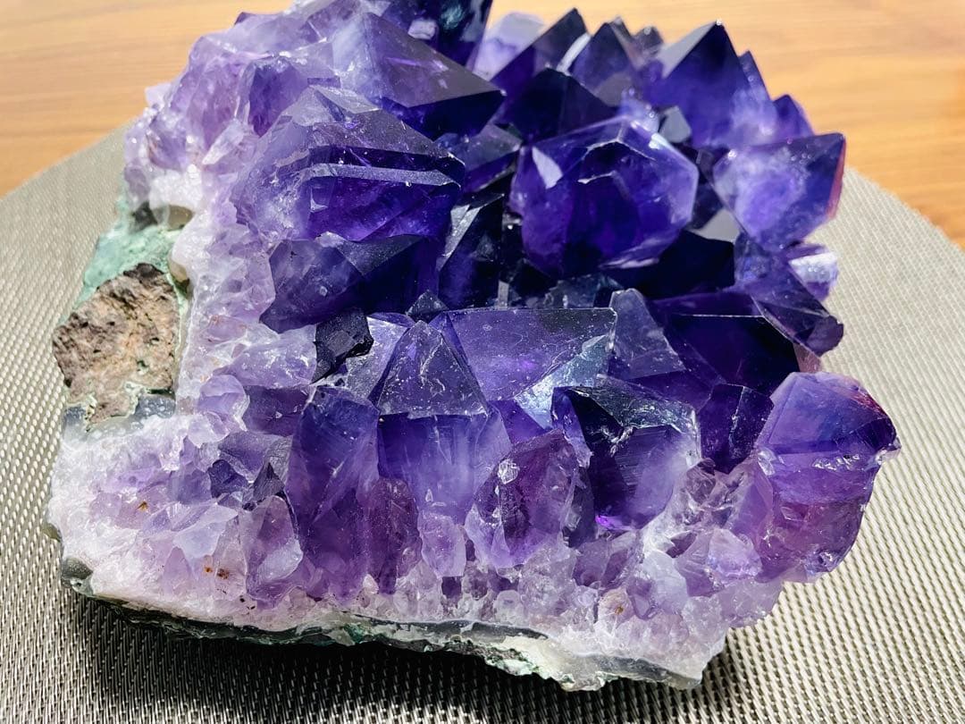 アメジスト クラスター 原石 天然石 パワーストーン 紫水晶