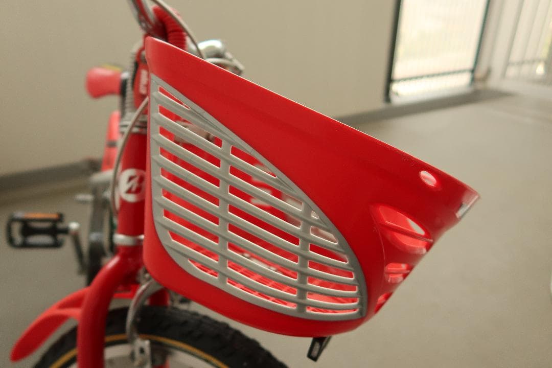 【ジャ⭐️】ブリヂストン クロスファイヤーキッズ 18型 レッド/シルバー