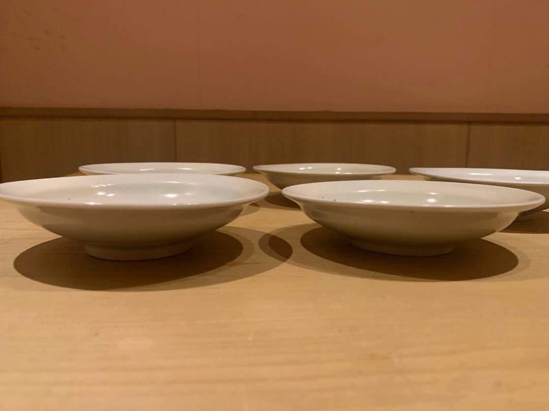 鈴木大弓（すずき ひろゆみ）**さんの李朝白磁 小鉢 5客セット
