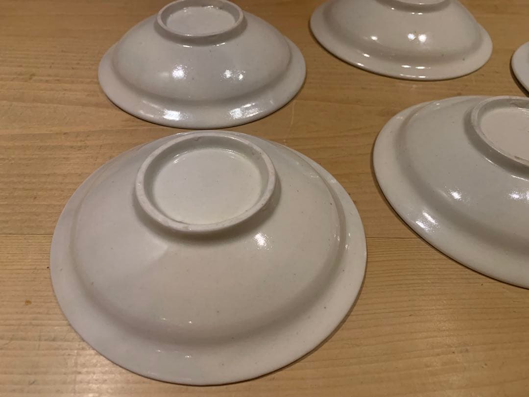 鈴木大弓（すずき ひろゆみ）**さんの李朝白磁 小鉢 5客セット