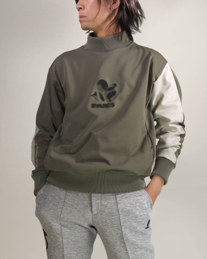 メンズウェア 77. 8YARDS FilledCB Mockneck Pullover