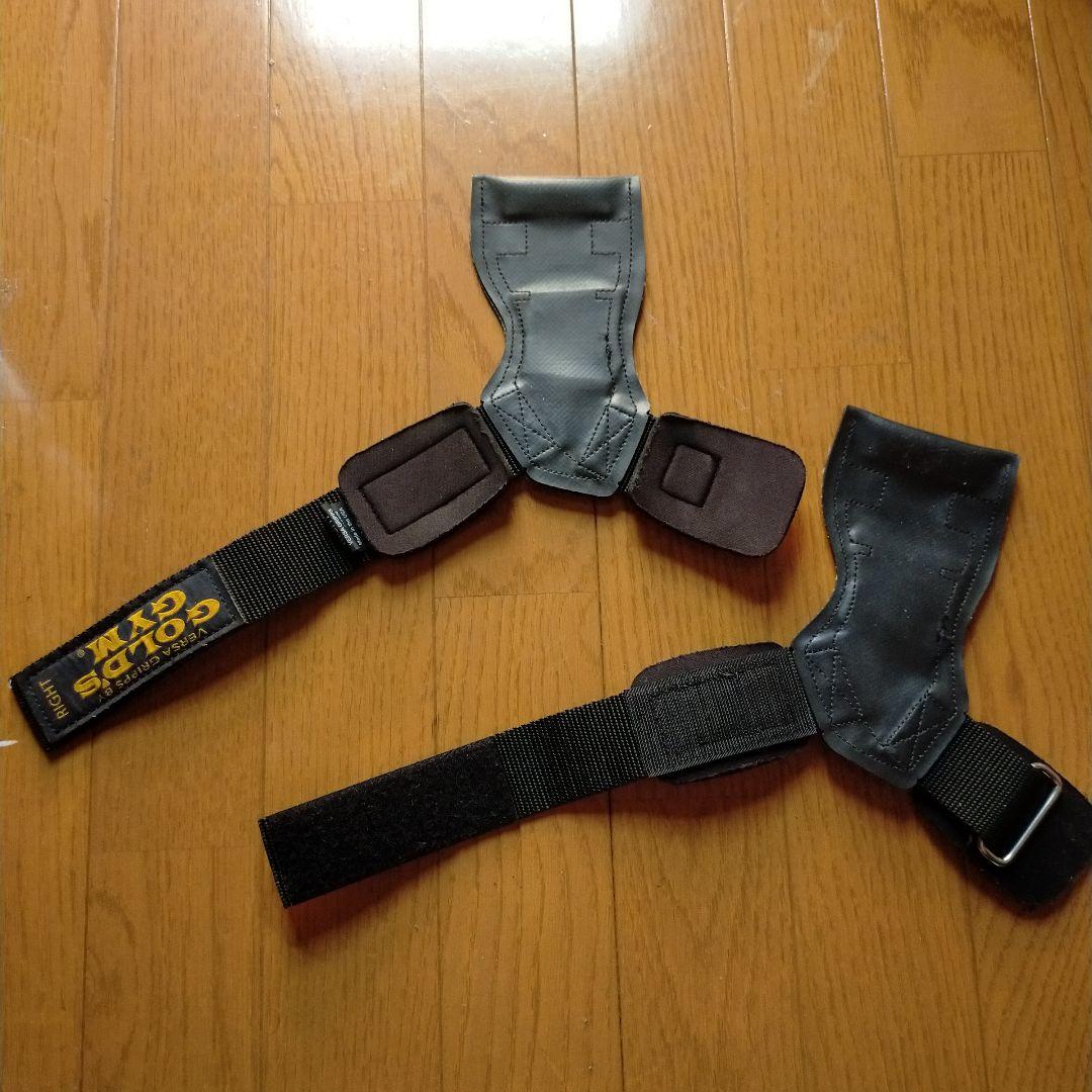 ゴールドジム GOLD'S GYM パワーグリップ左右セット　Мサイズ