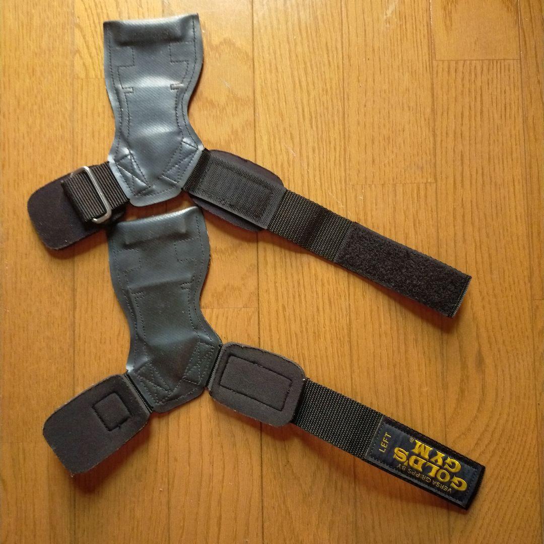 ゴールドジム GOLD'S GYM パワーグリップ左右セット　Мサイズ