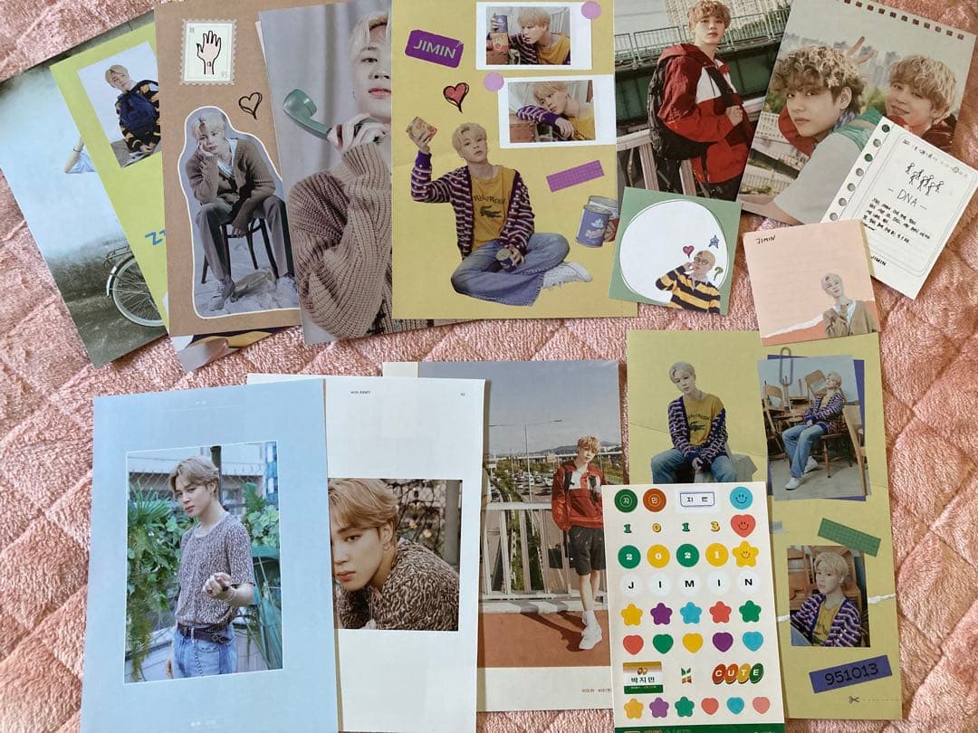 bts ジミン 色々　アーティストメイド　チミー　アクセサリー　切り抜き