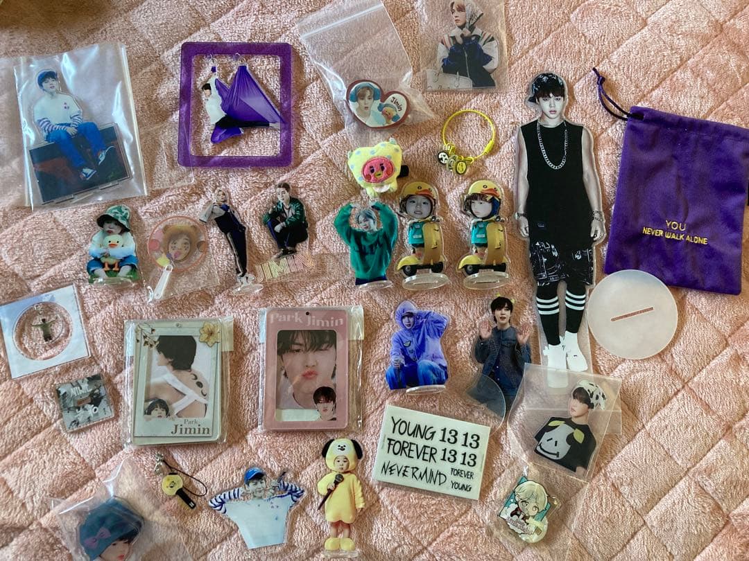 bts ジミン 色々　アーティストメイド　チミー　アクセサリー　切り抜き